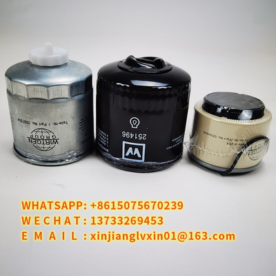 ตัวกรองน้ำมันเครื่องยนต์ดีเซล HD12VV 02164645 Wittgen 2091354 251496 อุปกรณ์เสริม Hummer Roller