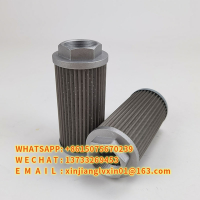 กรองน้ำมันสแตนเลส Excavator Hydraulic Filter WU-100x80-J กันสนิม