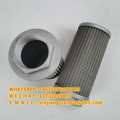 กรองน้ำมันสแตนเลส Excavator Hydraulic Filter WU-100x80-J กันสนิม