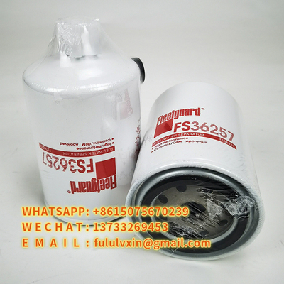 FS36257 เครื่องแยกน้ำน้ำมันดีเซลไส้กรองSP133011 Fregaอะแดปเตอร์Liugong 5318821